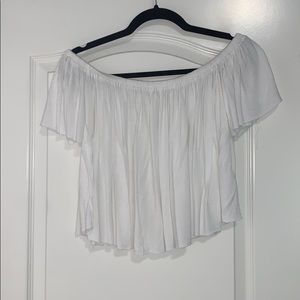 truly madly deeply off the shoulder tee
